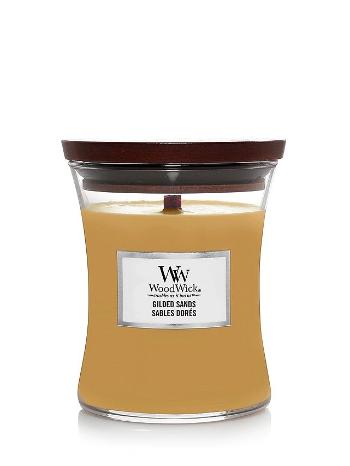 WoodWick Vonná sviečka váza Gilded Sands 275 g