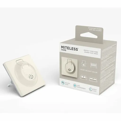 MITELESS® Home Ultrazvukový odpuzovač roztočů prodomácnost, béžová