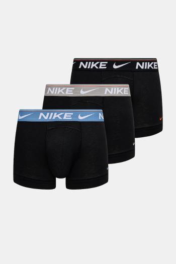 Boxerky Nike 3-pak pánske, čierna farba, 0000KE1256