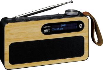 Lenco PDR-040BAMBOO Digitálne rádio DAB+