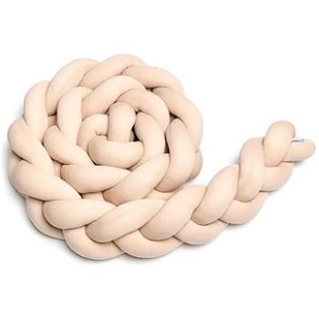 T-TOMI Pletený mantinel 180 cm Beige (8595695403134)