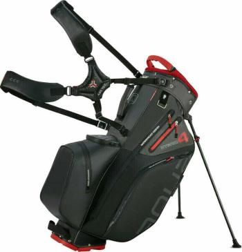 Big Max Aqua Hybrid 4 Stand Bag Black/Charcoal/Red