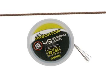 Fox rage predator lanko 49-strand coated steel wire 10 m - 40 lb / 18 kg