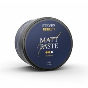 Steves Matt Paste Medium Matujúca pasta na vlasy stredná fixácia 100 ml