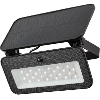Rabalux 77160 vonkajšie nástenné solárne funkčné LED svietidlo Tarcal, 8W, IP65