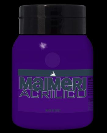 MAIMERI ACRILICO - Akrylové farby 441 - ultramarine violet blue, 0,5 L