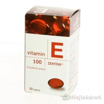 Vitamin E 100-Zentiva cps.mol.30 x 100 mg