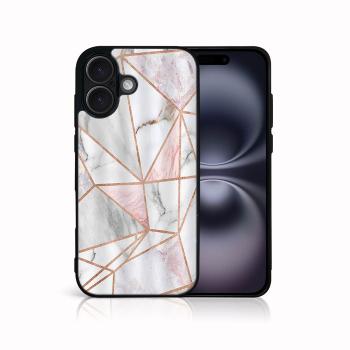 MY ART Ochranný kryt pre Apple iPhone 16 Plus PINK MARBLE (143)