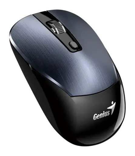 GENIUS myš NX-7125 Iron Grey/ 1200 dpi/ bezdrôtová/ Copilot/ kovovo šedá