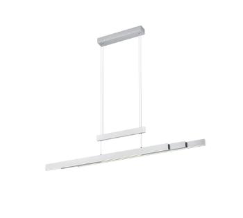 LED závesné osvetlenie Trio Trajan nikel 375310507