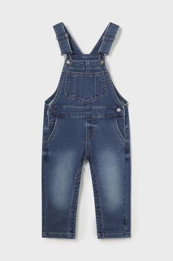 Detské nohavice na traky Mayoral Ogrodniczki soft denim 2637