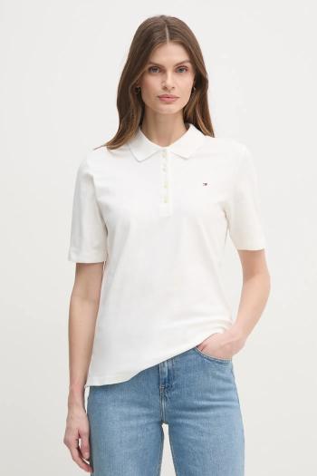 Polo tričko Tommy Hilfiger dámske, tmavomodrá farba, WW0WW43224