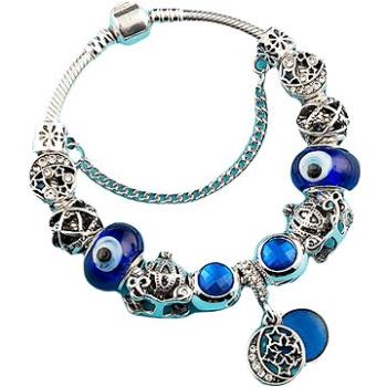 Náramok v štýle A´la Pandora – Dark Blue P10839-1 – 19 cm (6971)