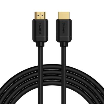 BASEUS HDMI kábel 4K 60 Hz 3D 18 Gbps - 3 metre čierny