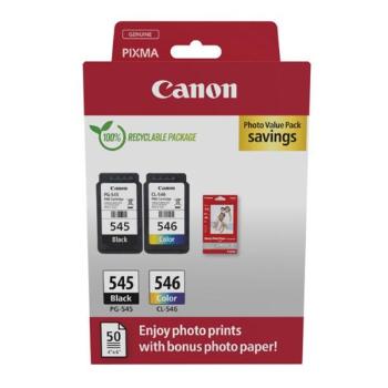 Canon PG-545 + CL-546 8287B008 farebná (CMYK) sada originálne cartridge
