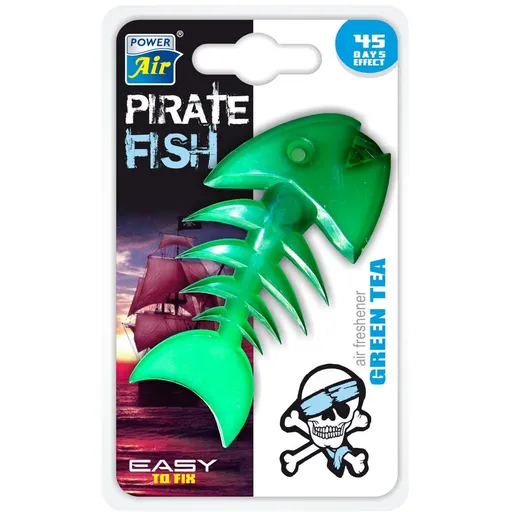 PIRATE FISH GREEN TEA OSVIEŽ. POWER AIR