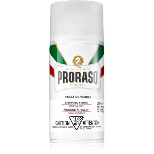 Proraso Sensitive Skin pena na holenie pre citlivú pleť 300 ml