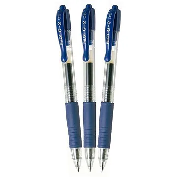 PILOT G-2 05/0.25 mm, modrý – balenie 3 ks (BL-G2-5-L-S3)