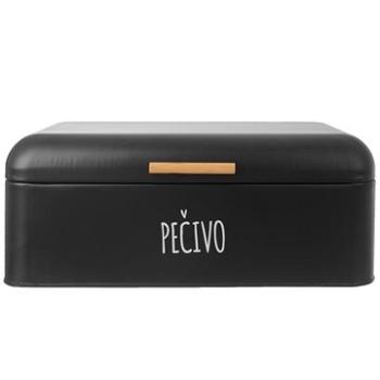 Orion Chlebovka plech/bambus 42 × 24 × 16,5 cm BLACK (153682)