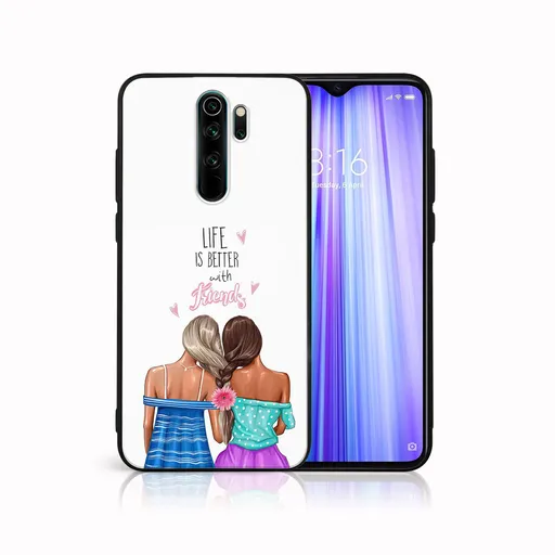 MY ART Silikónový obal Xiaomi Redmi Note 8 Pro FRIENDS (060)