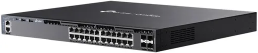 TP-Link SG6428X Omada 24 portový gigabitový RJ45 stackable L3 switch, 4×10 Gbps SFP+ sloty