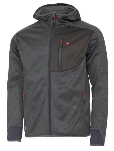 Greys mikina technical fleece dark grey - l