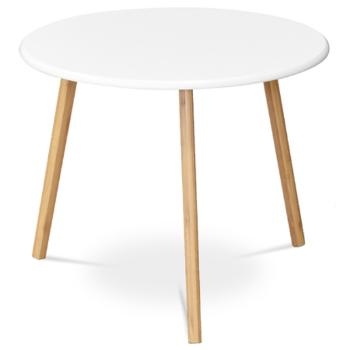 Konferenčný stolík Autronic 60x51 cm biely MDF mat AF-1144 WT