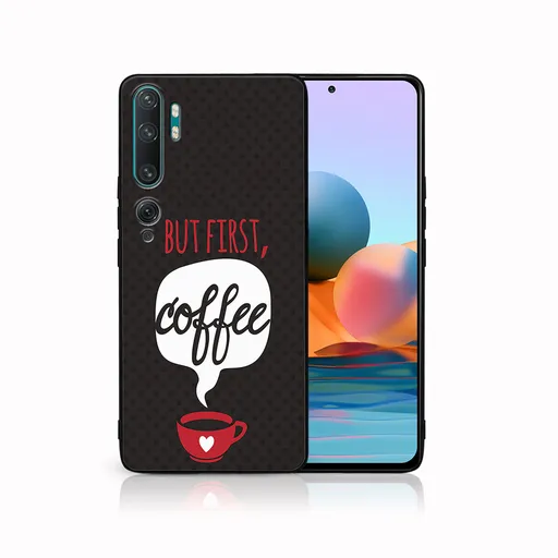 PROTEMIO MY ART Ochranný kryt  Xiaomi Mi Note 10 / Note 10 Pro COFFEE (056)