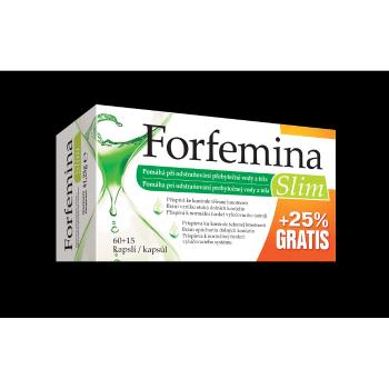 FORFEMINA Slim odvodnenie tela 25% GRATIS 75 kapsúl