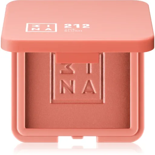 3INA The Blush kompaktná lícenka odtieň 212 Coral 7,5 g