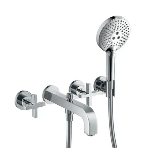 Hansgrohe Axor Citterio sprchová a vaňová batéria bez podomietkového telesa chróm 39447000