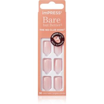 KISS imPRESS Bare but Better umelé nechty samolepiace Instinct 30 ks