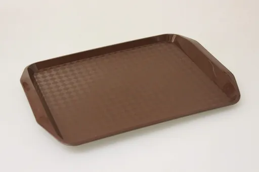 BESOP - Podnos umelá hmota, 39x27cm hnedý