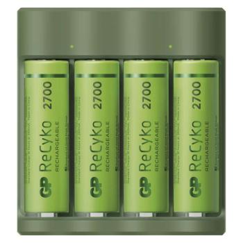 GP NAB. BAT. EVERYDAY B421 + 4× AA REC 2700 + USB