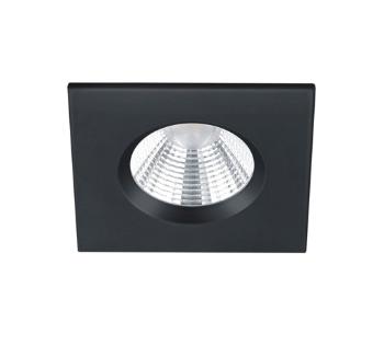 LED zapustené svietidlo Trio Zagros čierna 650610132