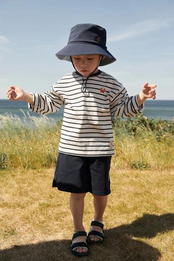Detské bavlnené šortky Liewood Rhett Shorts tmavomodrá farba, jednofarebné, LW19828