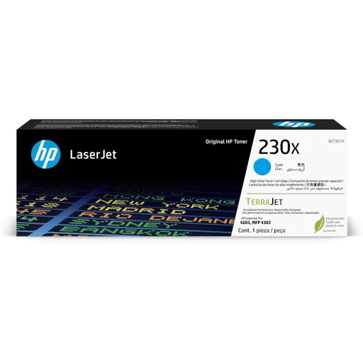 HP 230X W2301X azúrový (cyan) originálny toner