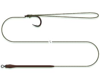 Madcat náväzec standard pellet rig suspending - 0,95 mm 70 cm 3/0