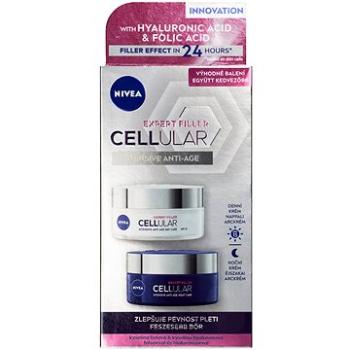 NIVEA Hyaluron Cellular Filler Day & Night Cream 2× 50 ml (9005800259659)