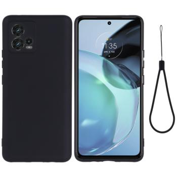 RUBBER Ochranný kryt pre Motorola Moto G72 čierny