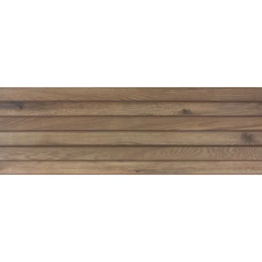 Obklad Rako Base hnedá 30x90 cm reliéfna WR1VN434.1