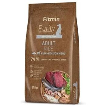 Fitmin Purity Dog Rice Adult Fish & Venison  2 kg (8595237015986)