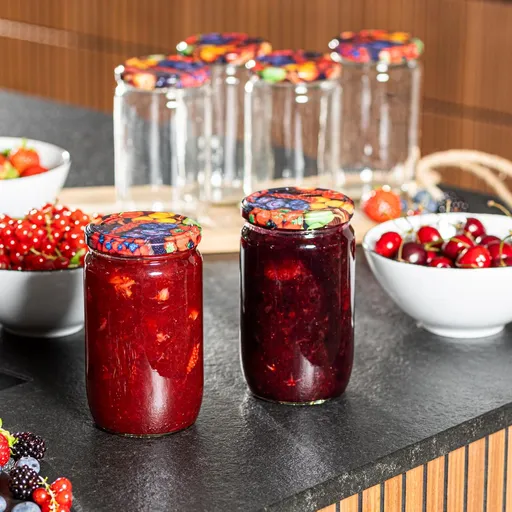 Haushalt international Zavařovací sklenice s víčkem, 720 ml, 6 ks