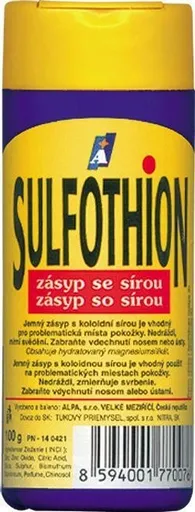 Sulfothion zásyp so sírou 100 g