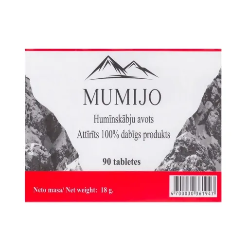 Altajské mumio Shilajit - 90 tabliet - BIOVIT LLC