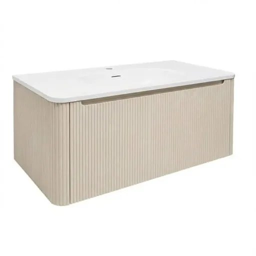 Kúpeľňová skrinka s umývadlom Naturel Austen 119x47,5x45 cm light pine mat AUSTEN120LP