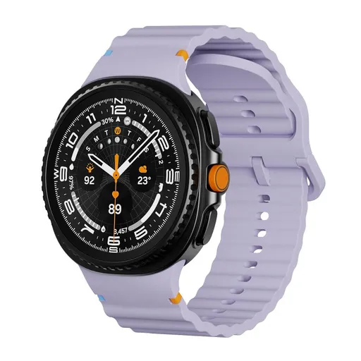 WAVY Silikónový remienok pre Samsung Galaxy Watch8 / Watch8 Classic fialový