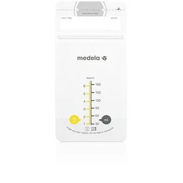 MEDELA Vrecká na skladovanie mlieka, 180 ml - 50 ks (7612367050500)