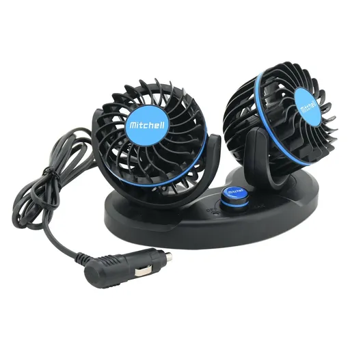 Compass Ventilátor Mitchell Duo 21,5 x 13 x 11 cm, 12 V