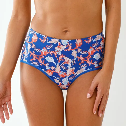 Maxi nohavičky s potlačou kvetín, súprava 7 ks